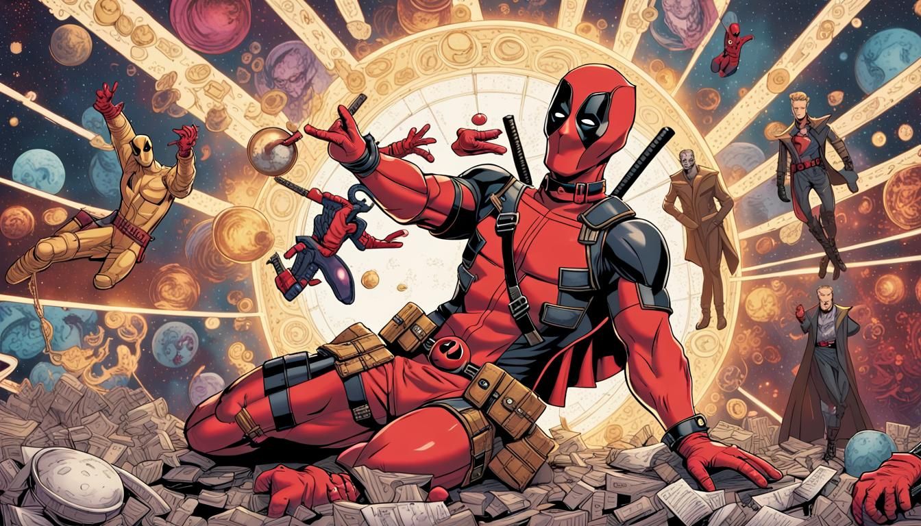 Deadpool Meets Doctor Strange: 90s Style Chaos