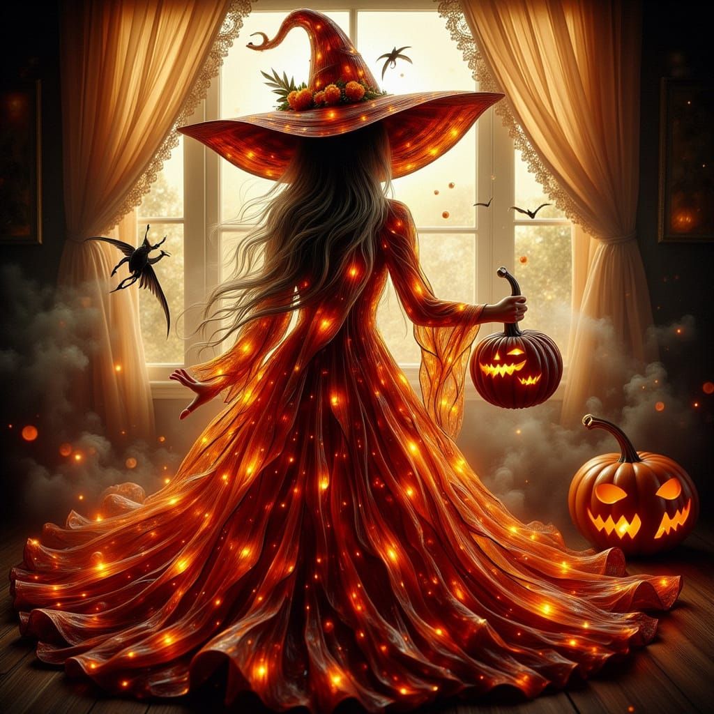 <lora:Dreamy Enchantment:1.0> "Create a stained glass artwor...