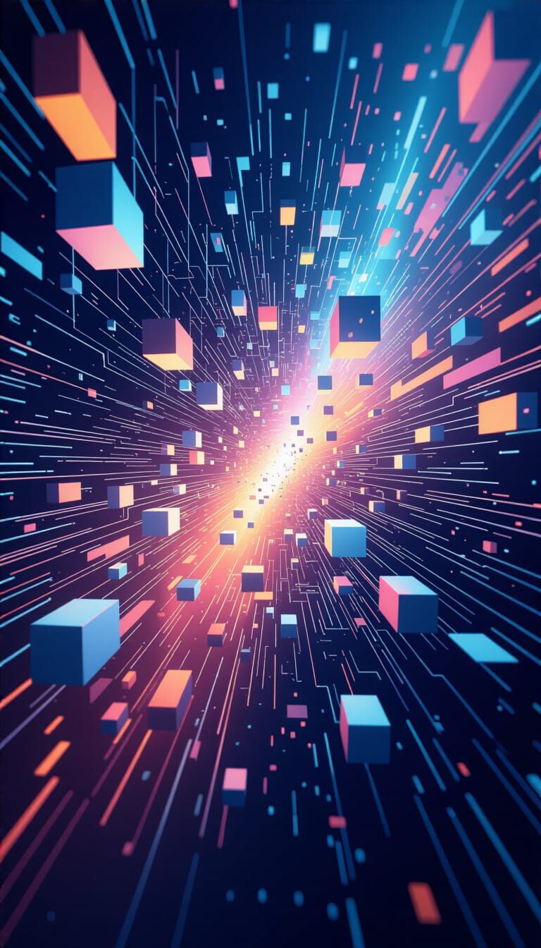 Abstract Digital World: Network of Circuits and Data Streams