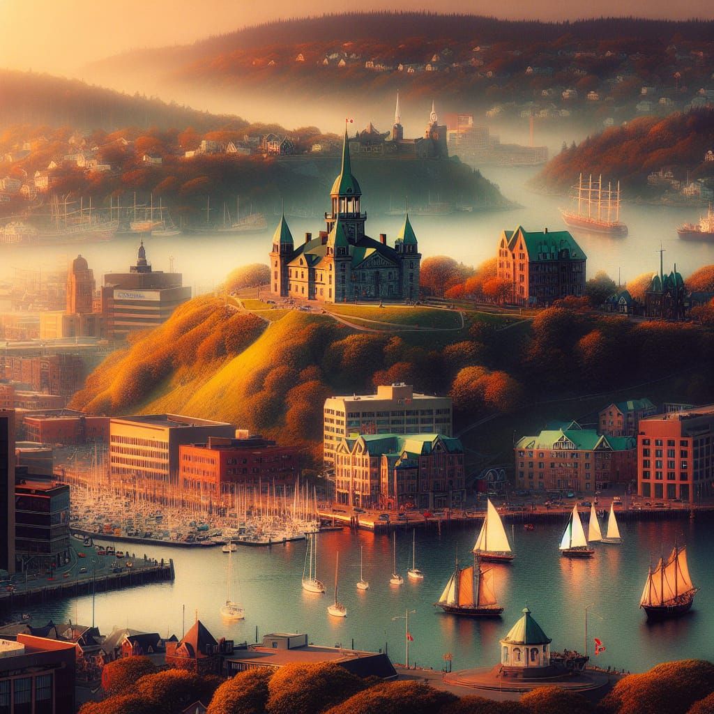 Halifax Canada: Vibrant Cityscape and Historic Citadel