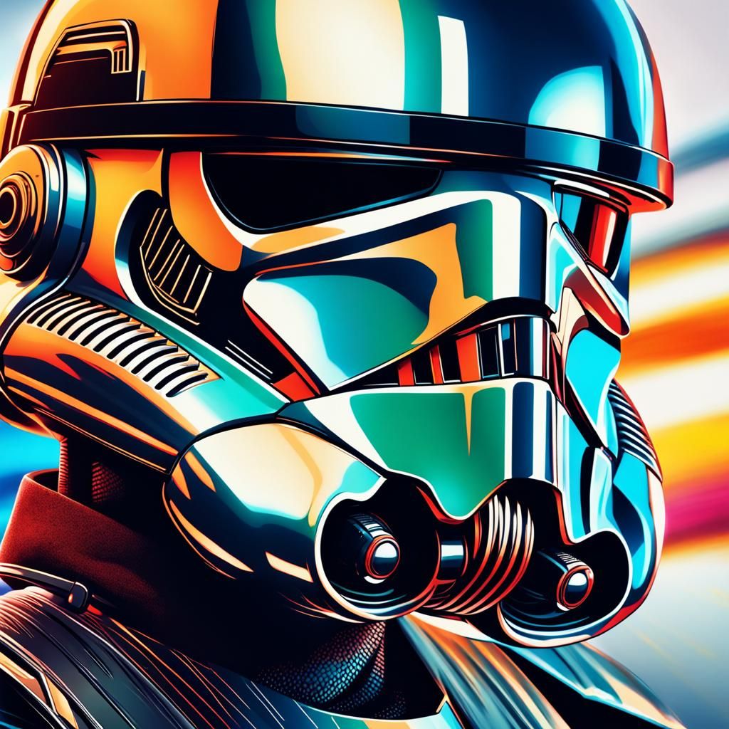 Star Wars Sequel Trilogy: Hyperrealistic Splash Art