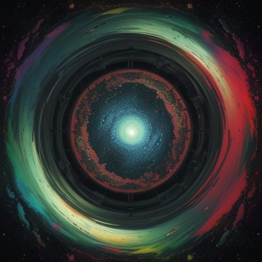 Gorn in Swirling Leaves