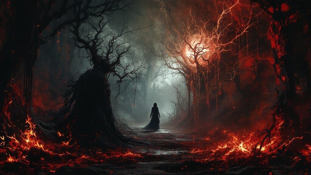 Dark Gothic Portraits of the Human Psyche