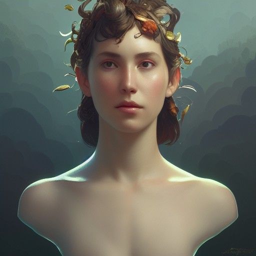 Hyperdetailed Acorn Portrait, Trending Artstation Art