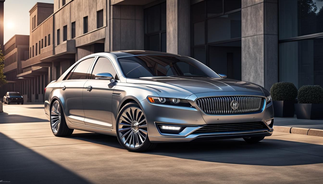 Hyperrealistic 2024 Mercury Montego Concept Car