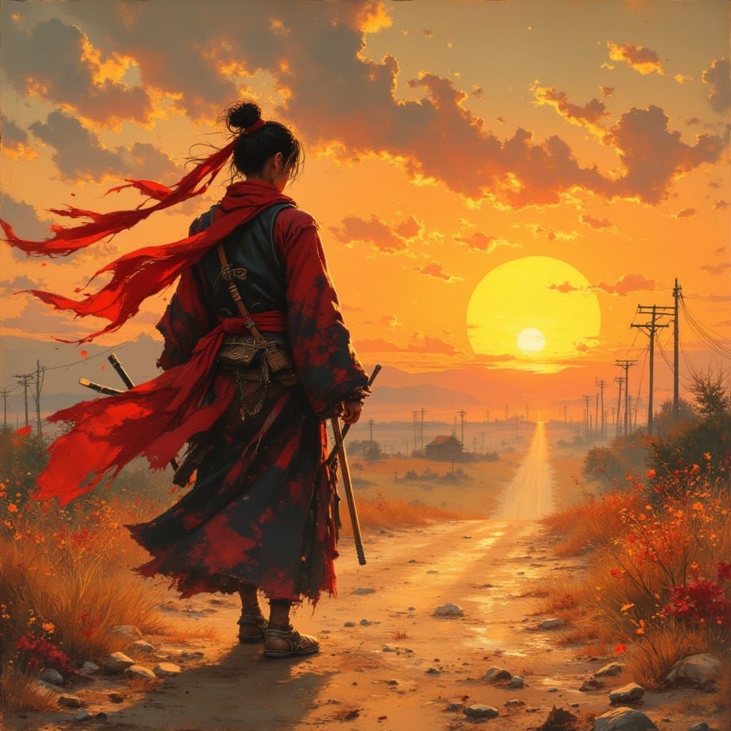 The Way of the Wind in 3D Anime Style