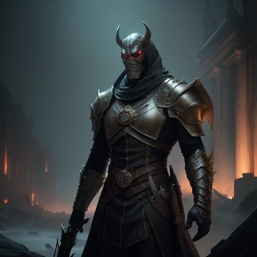 "Now who's the light and who is the devil? You can't decide,...