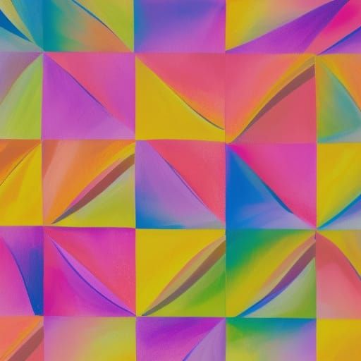 Vibrant Rainbow Sunset Sky