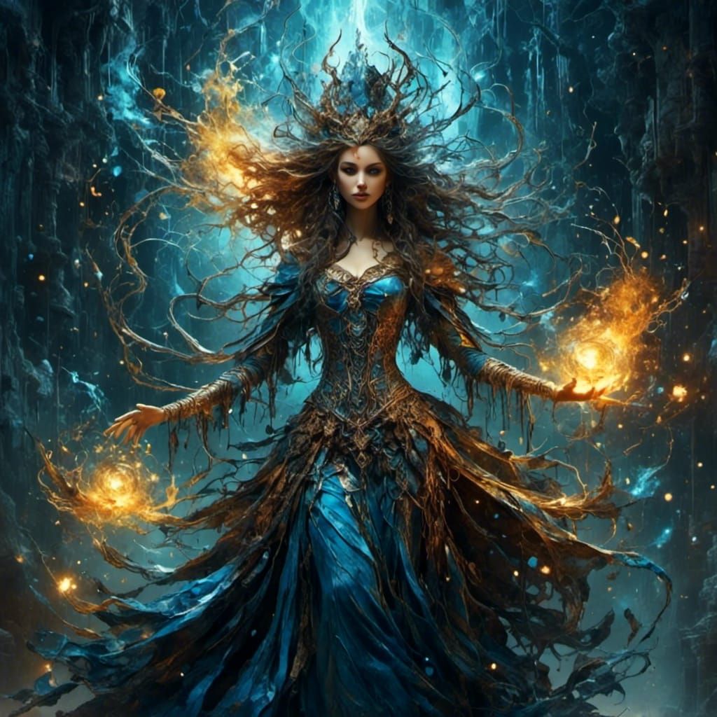 Blue Ships with Ragged Art Style