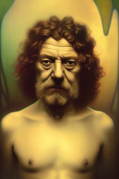 Sinister Portrait in Arcanepunk Style