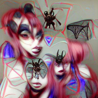 Surreal Arachnid Succubus Cryptid