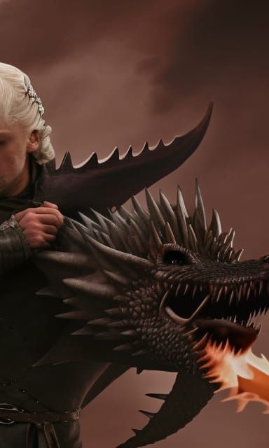 Fiery Dragons in a Game of Thrones Style