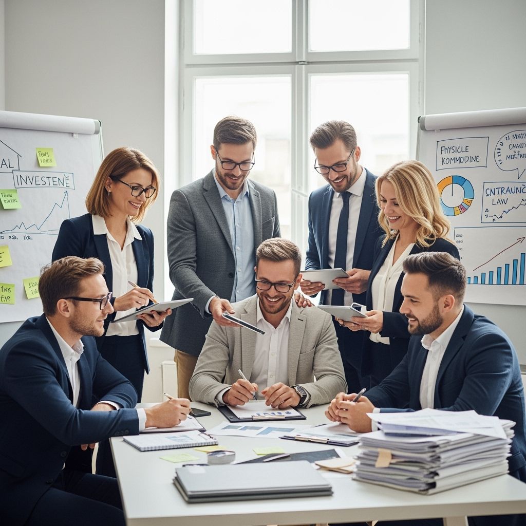 Czech Financial Advisors Collaborate on Retirement Plan