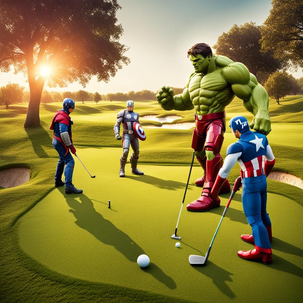 Avengers Golf