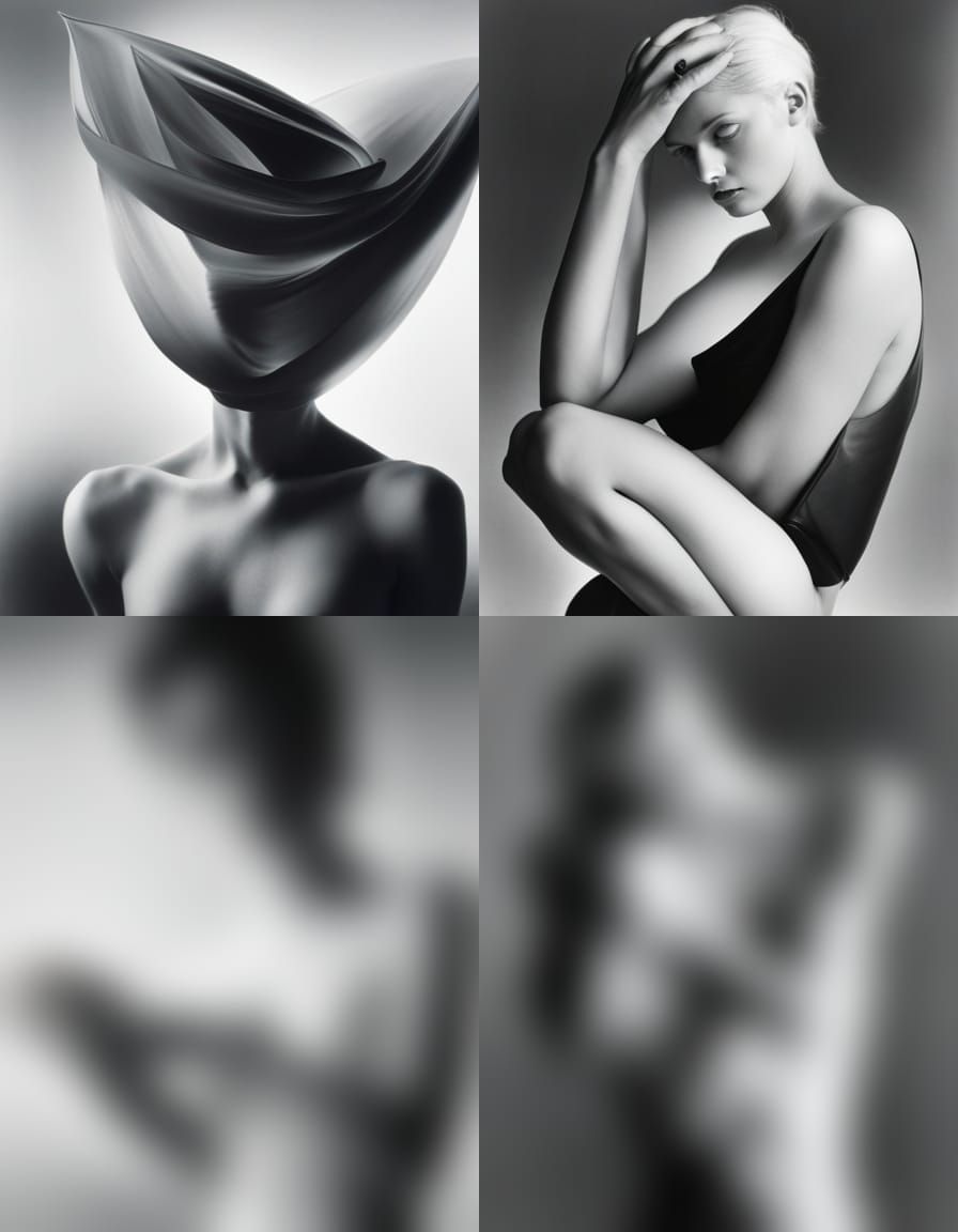 High Contrast Photo of Abstract Form