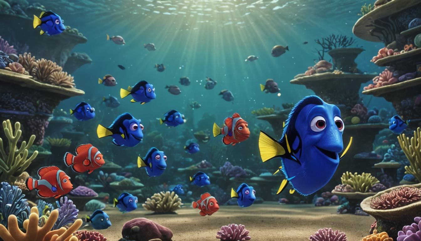 Finding Dory's Epic Family Journey in 8K