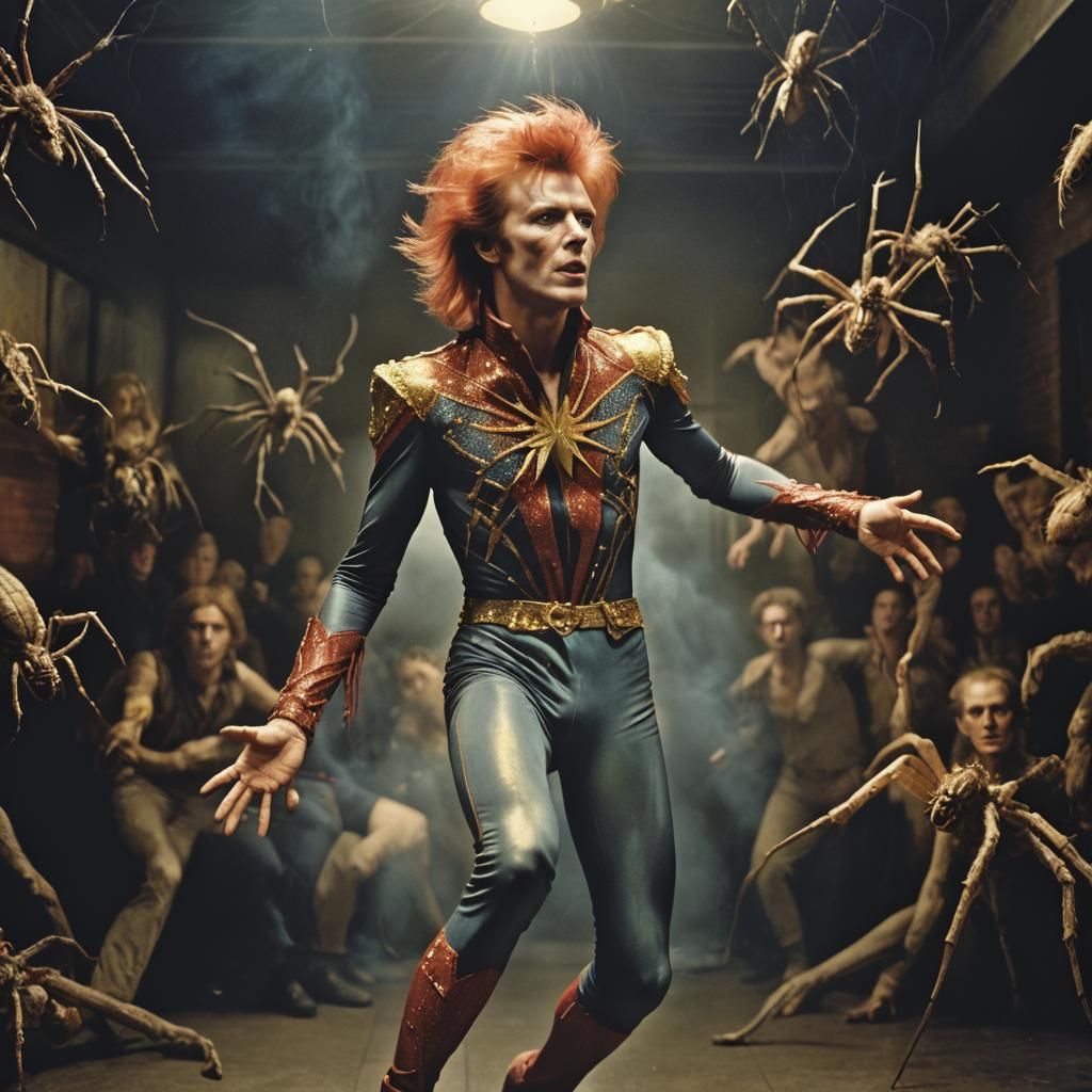 Ziggy Stardust and the spiders from Mars