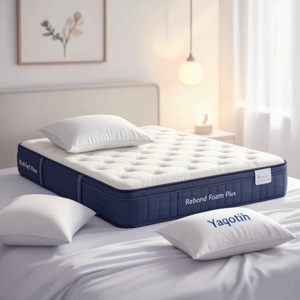 Medical Mattress and Pillow in Serene Bedroom