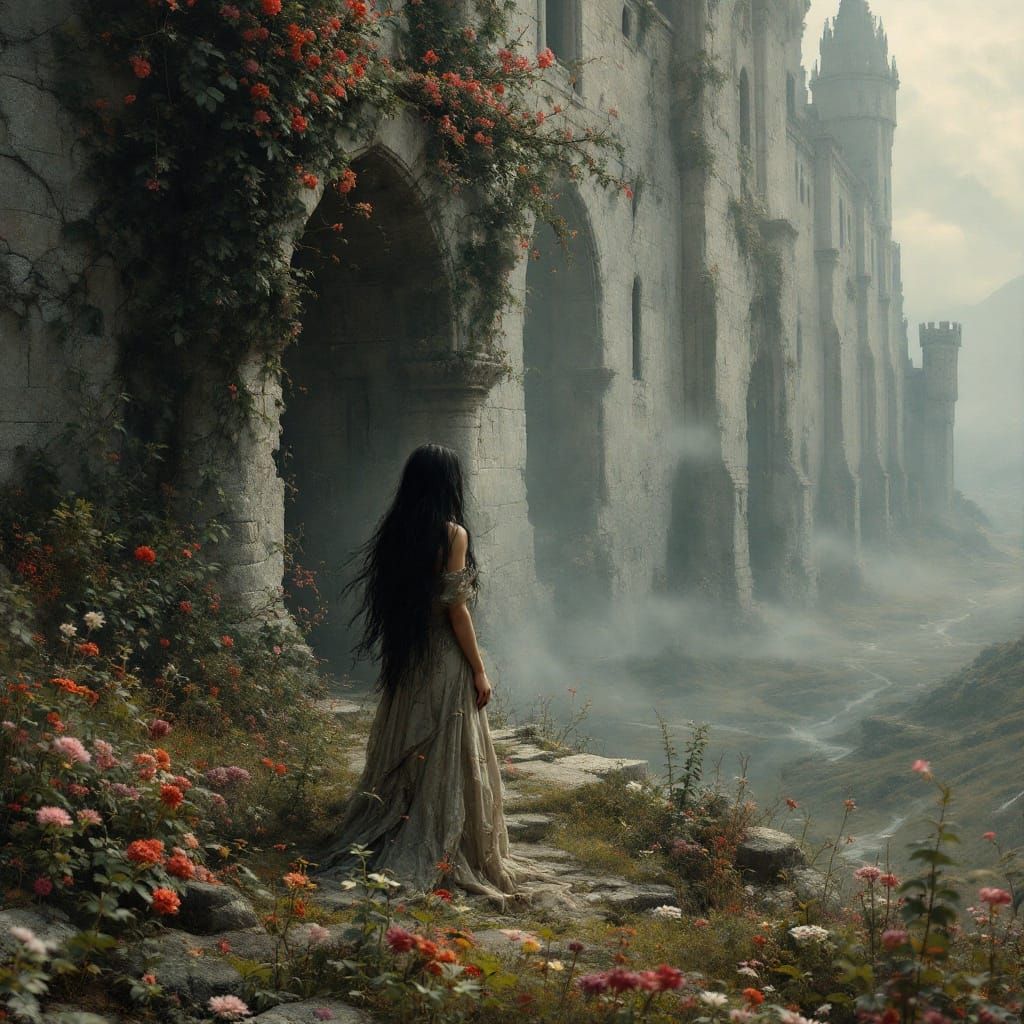 Gothic Goddess of Decay and Longing