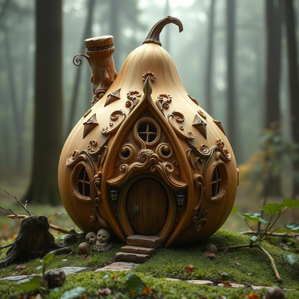 Fairyhouse in a gourd
