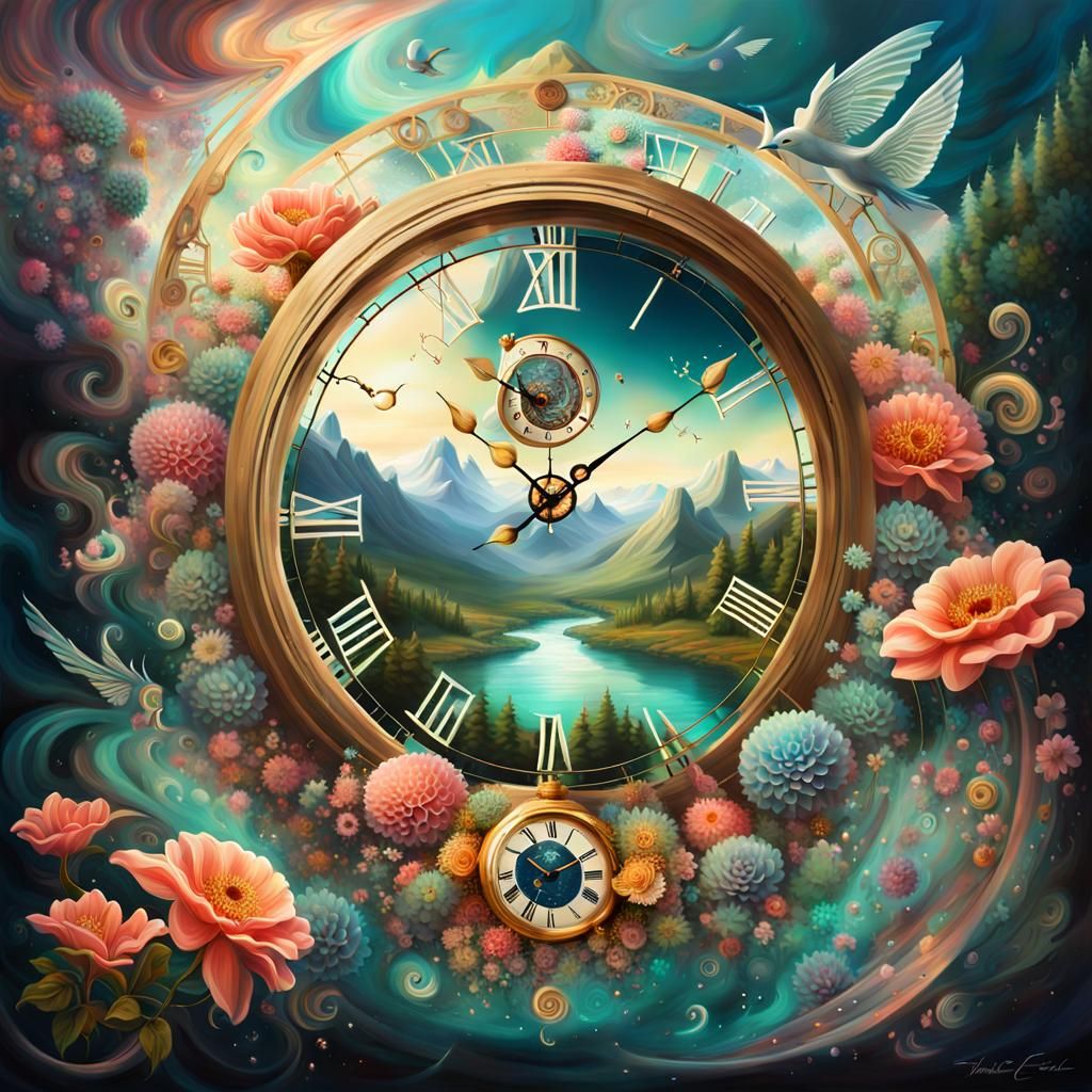 Surreal Clock
