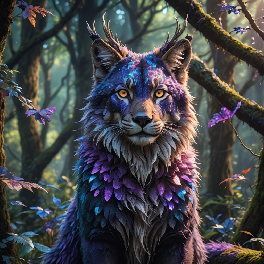 Terra Ultima Wildlife Portrait in Fantasy Realism