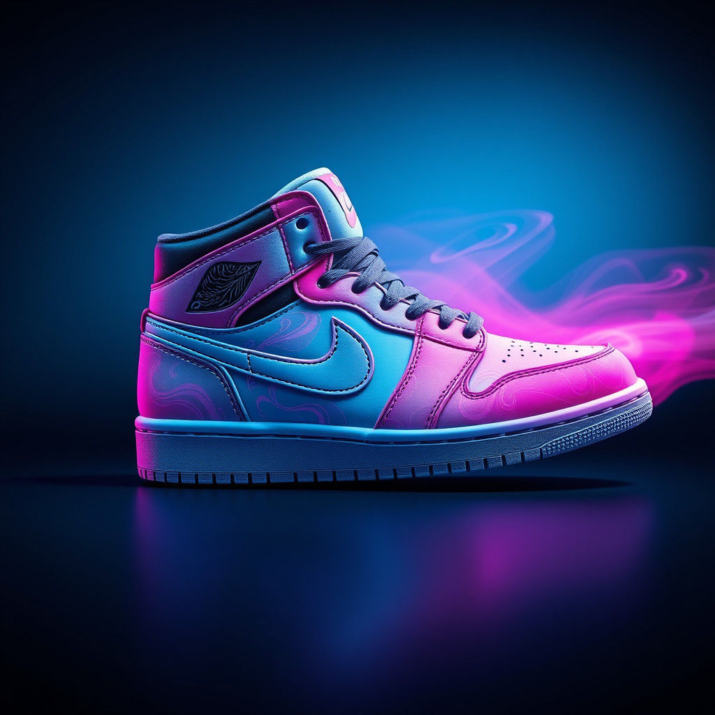 Nike Jordan 1 Mr. Beast Edition in Dreamlike Style