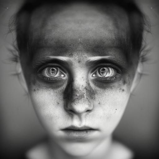 Skinwalker Portrait in Street Photography Style