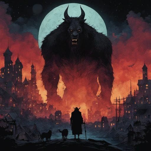 Surreal Landscape Evokes Mystery and Wonder