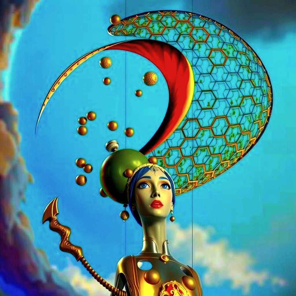 Vibrant Colors in Photorealistic Style