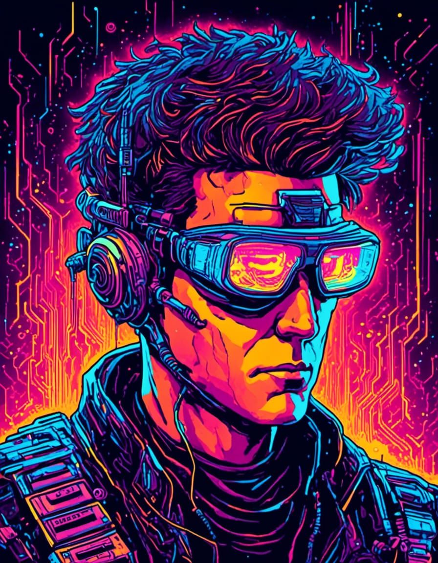 Alternate Book Cover for "Neuromancer" by William Gibson