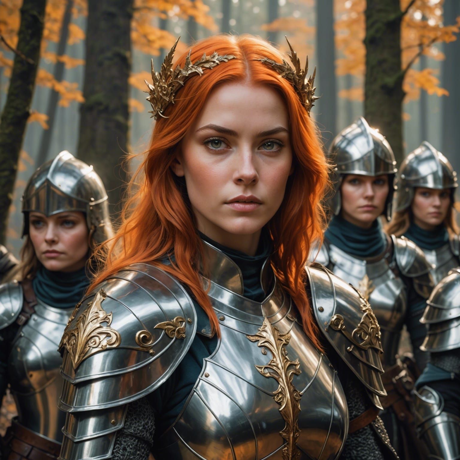 Army of women knights