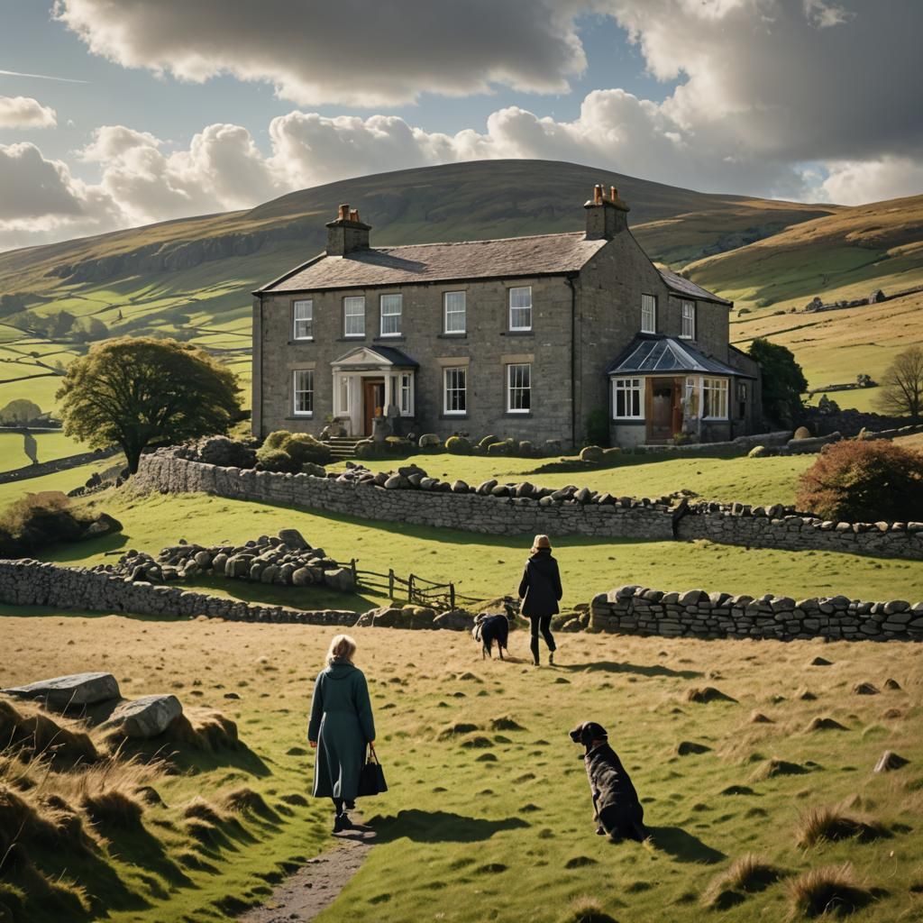 Yorkshire Dales House in Primitivism Style