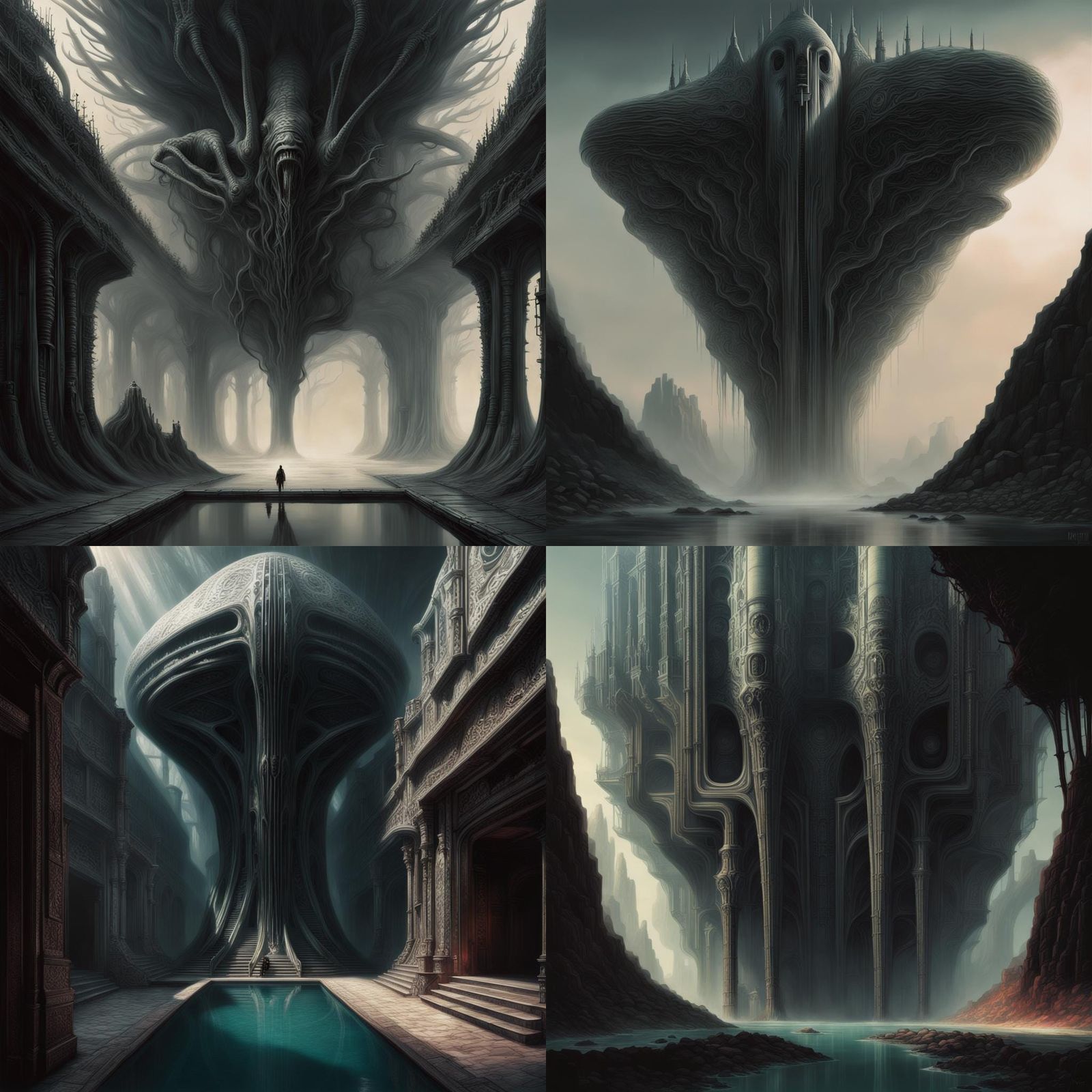 Photorealistic Blend Inspired by Sci-Fi and Digital Art