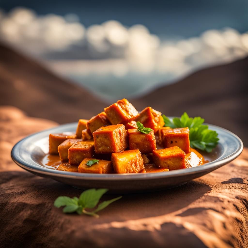 Divine Paneer Masala in Heavenly Sunshine