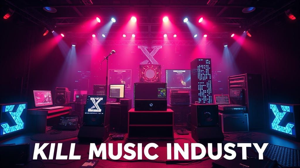 Numetal Rebellion: Kill the Music Industry Album Cover