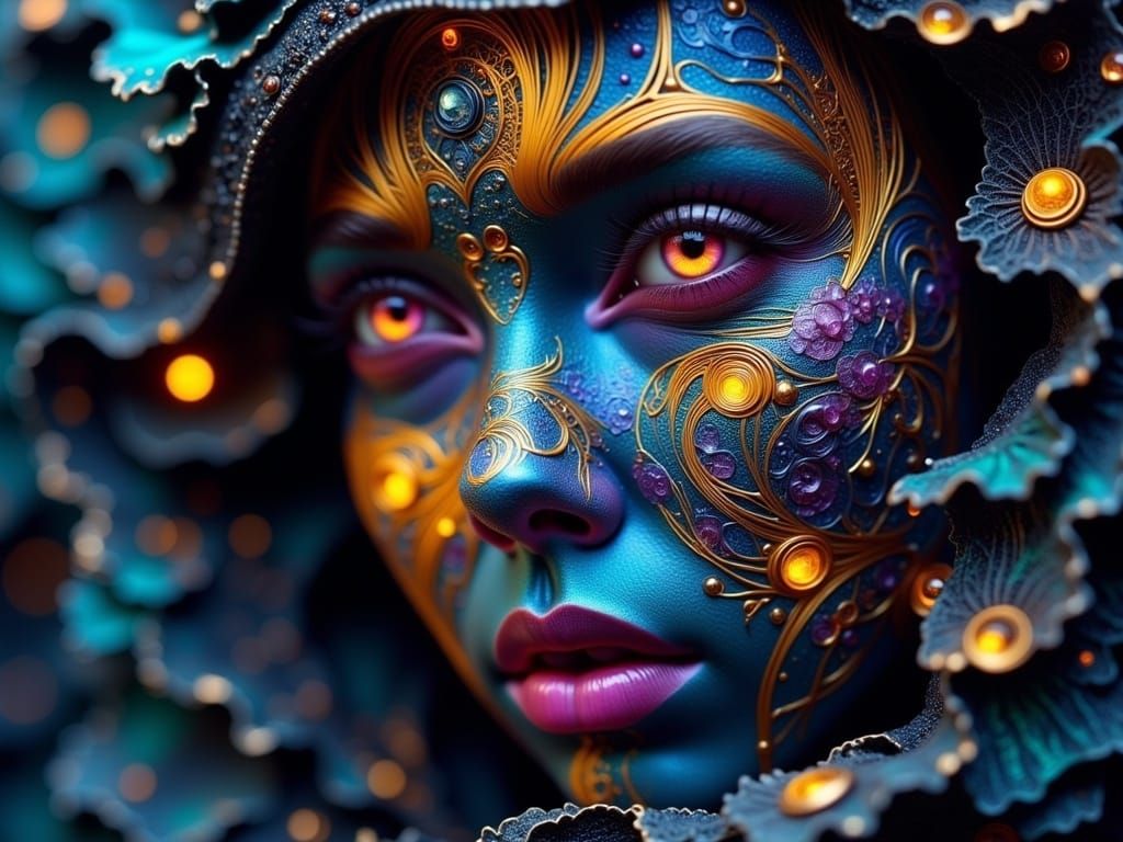 Construction Site Drama with Vibrant Colors