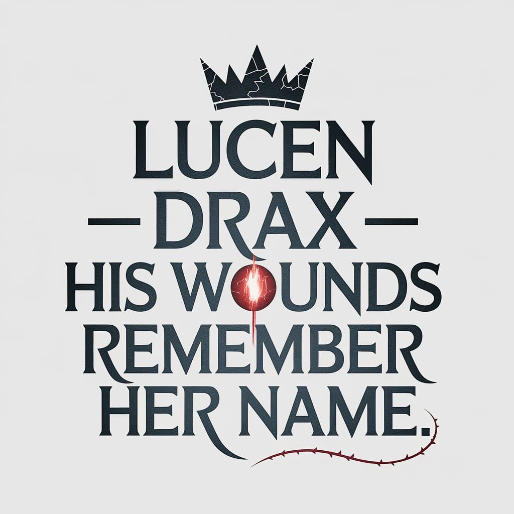 Lucen Drax — His wounds remember her name.