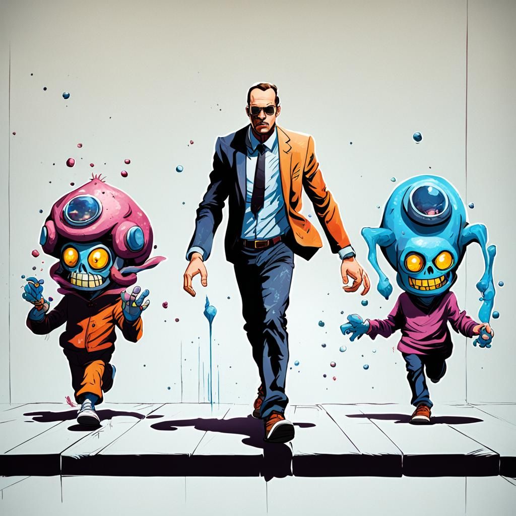 Four Figures with Similar Names