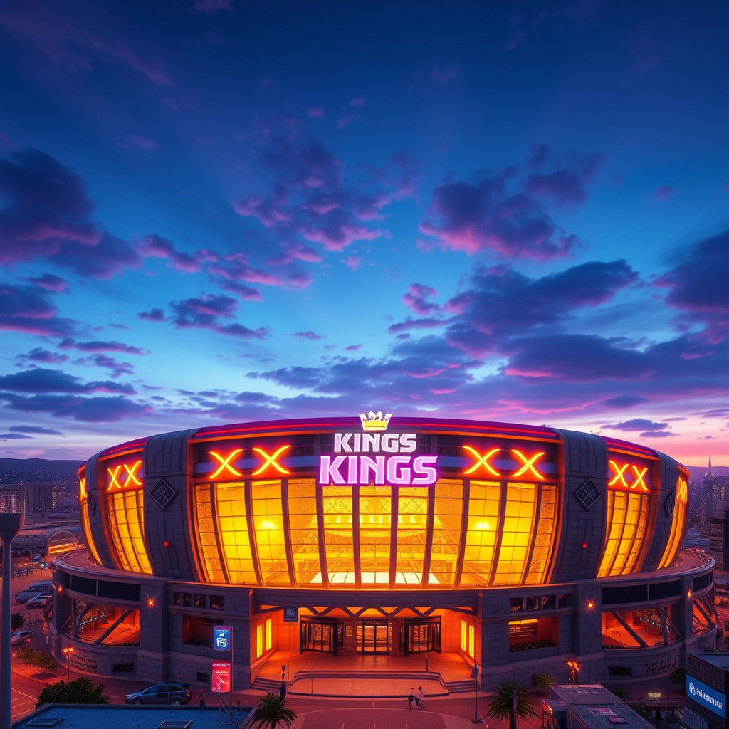 Sacramento Kings Stadium: Fantasy Concept Art in 8K