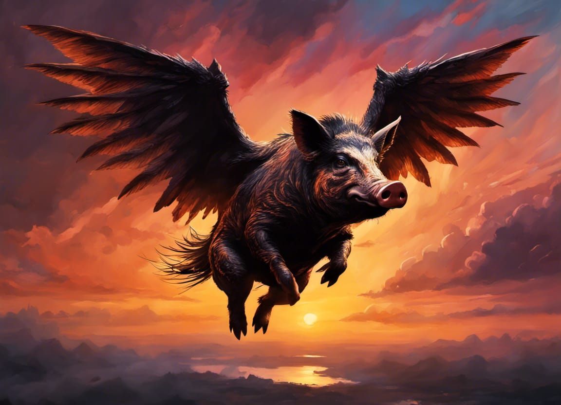 When the pigs fly...
