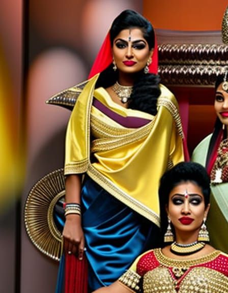 Indian Cultural Heritage and Traditions Visualized