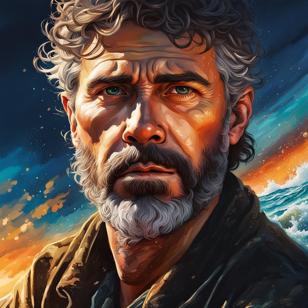 Star of David Emerges from Mediterranean Sea