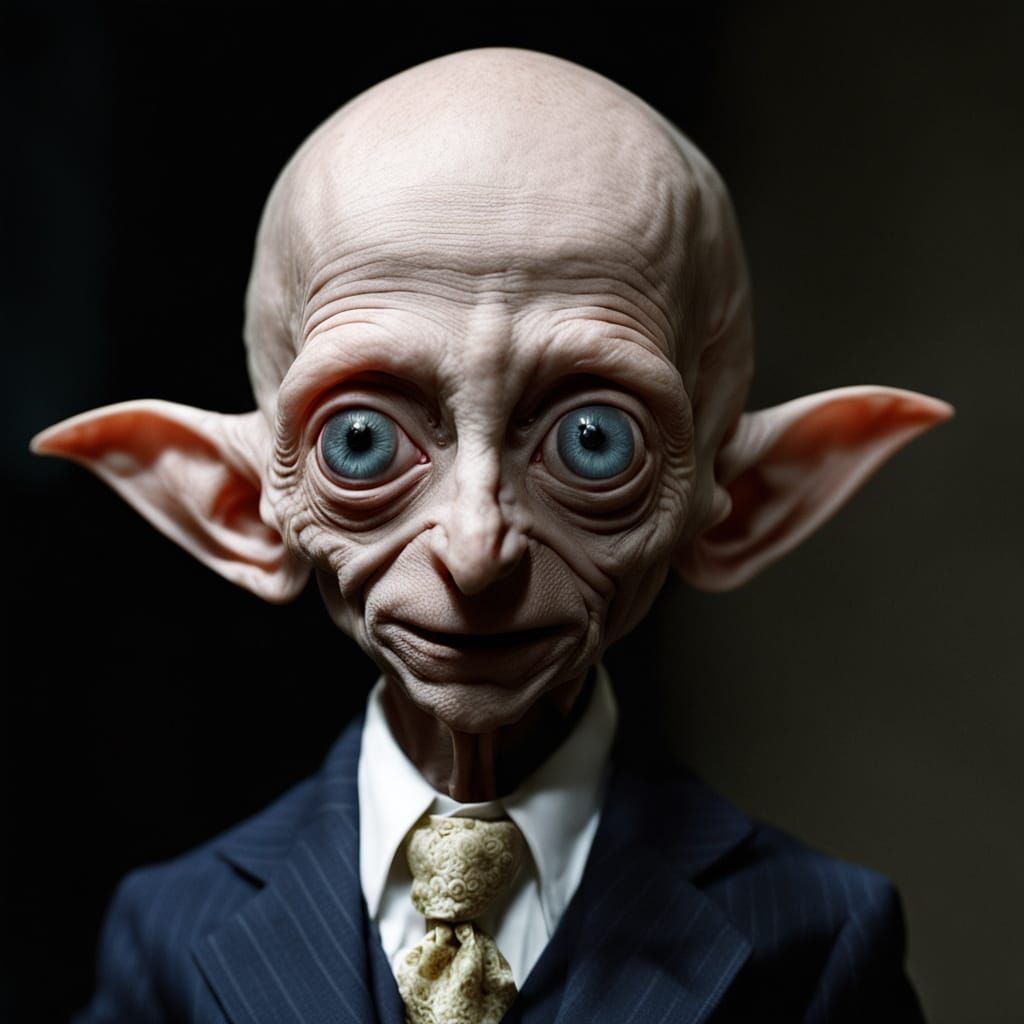 Sinister Eidolon of Progeria in Daguerreotype Style