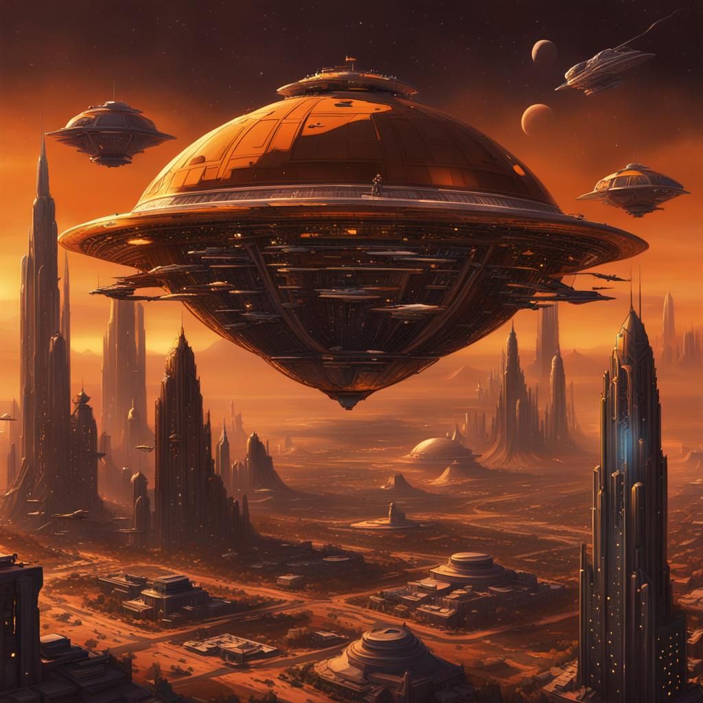 Marsport: Art Deco City on the Red Planet