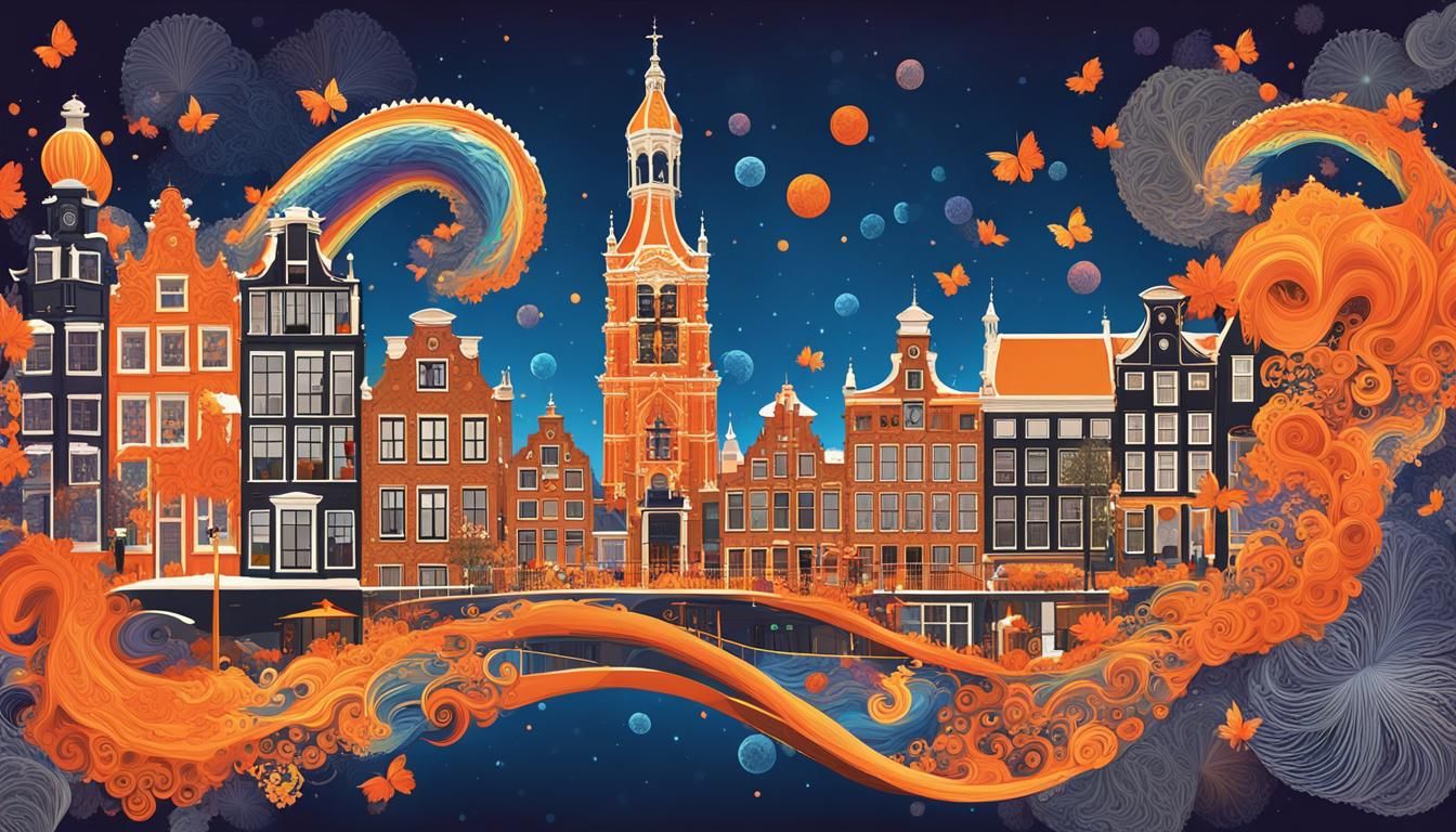 King's Day Gay Pride Party in Amsterdam