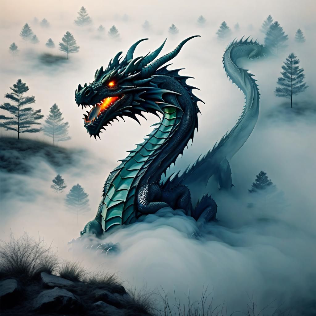 Dragon of Cosmic Fog Unveiled