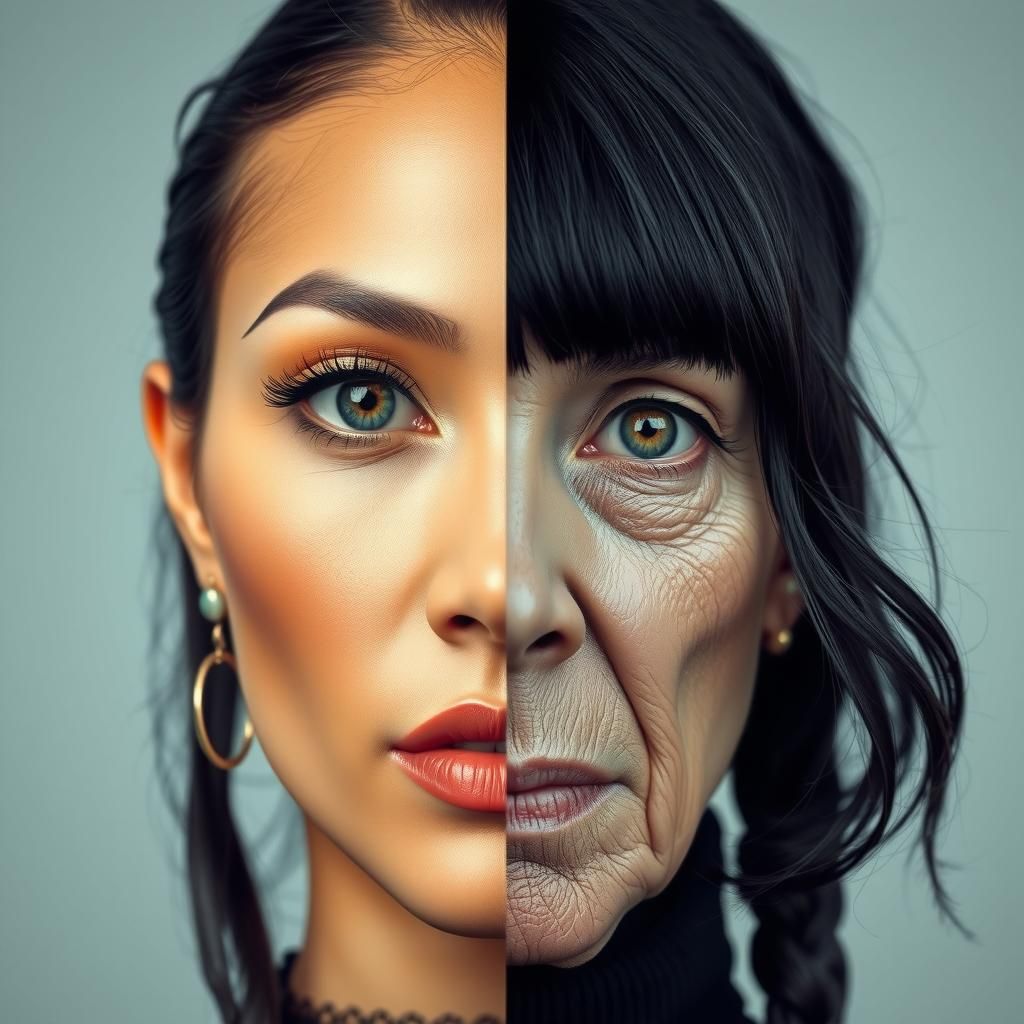 Cyberpunk Meets Goth: A Portrait of Two Ages