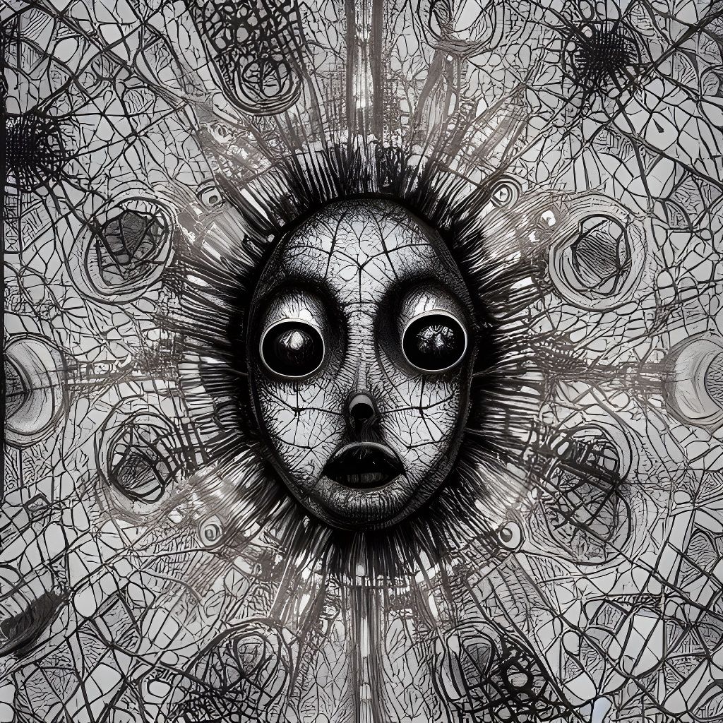 Surreal Scifi Landscape in Contemporary Style