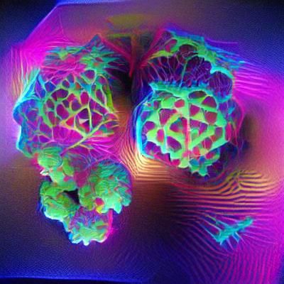 Neon Fractal Tesseracts